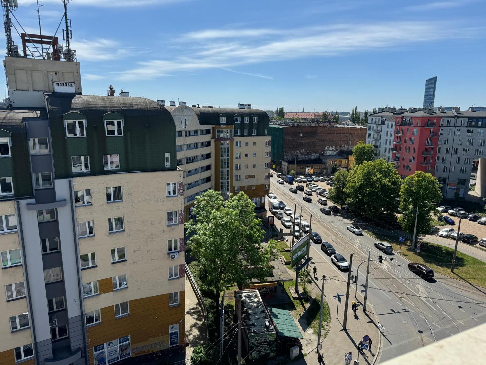 Centrum Taras Widokowy "Wroclaw Panorama" Apartment Exterior foto